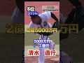 プロ野球 歴代大減俸ランキング‼️※2023年時点