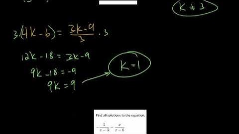 Rational Equations: Practice