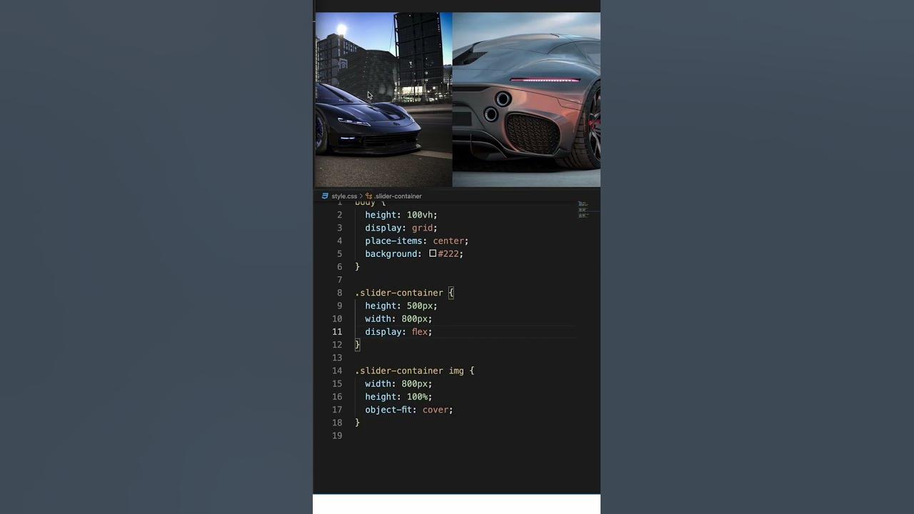 Vertical Scroll Snapping Slider Design Using HTML & CSS #shorts - YouTube