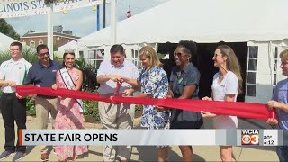 169th Illinois State Fair ribbon cutting