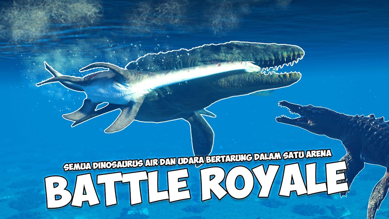 AKU MEMPERTARUNGKAN SEMUA DINO AIR DAN UDARA YANG ADA DI JWE 2