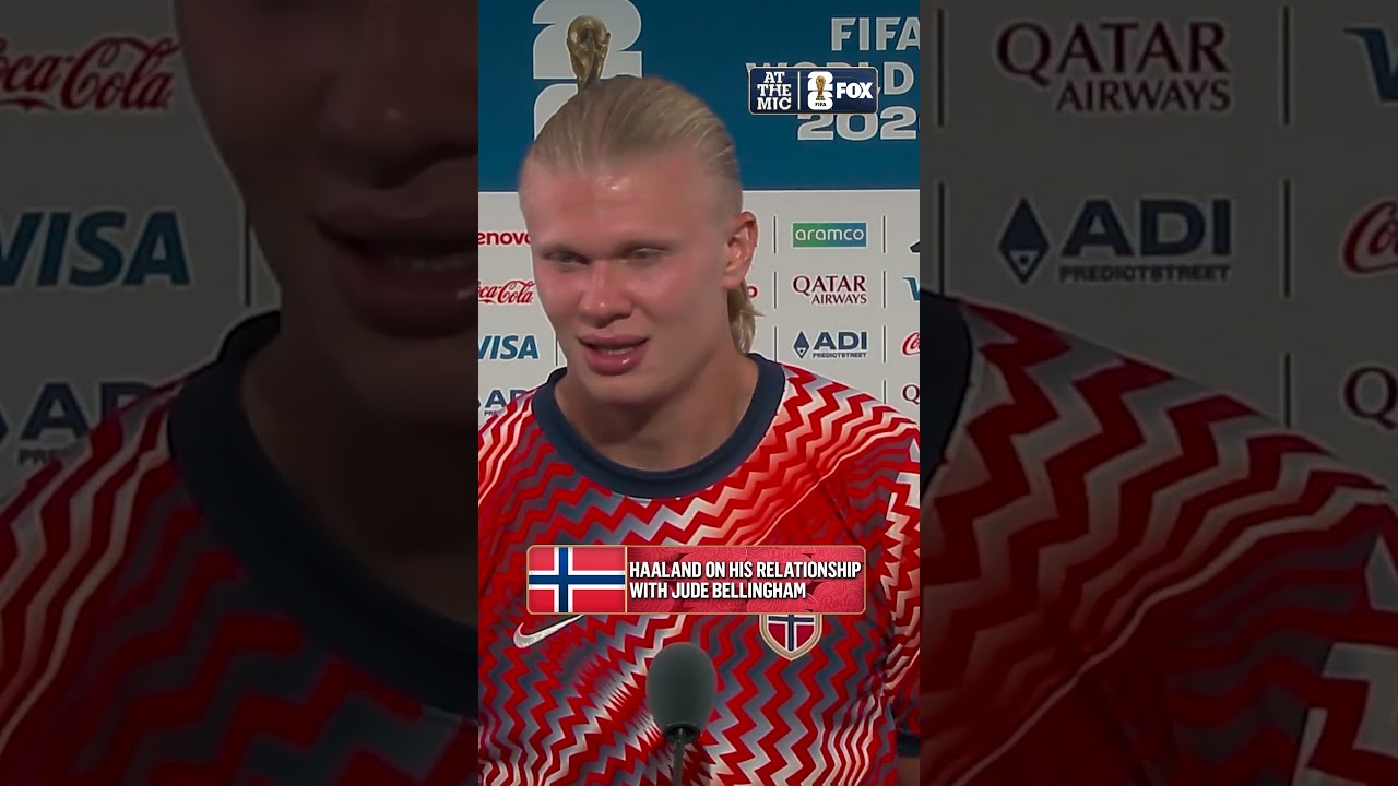 Nothing but high praises from Haaland for Jude