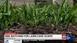 BBB warns of landscape scams during Spring