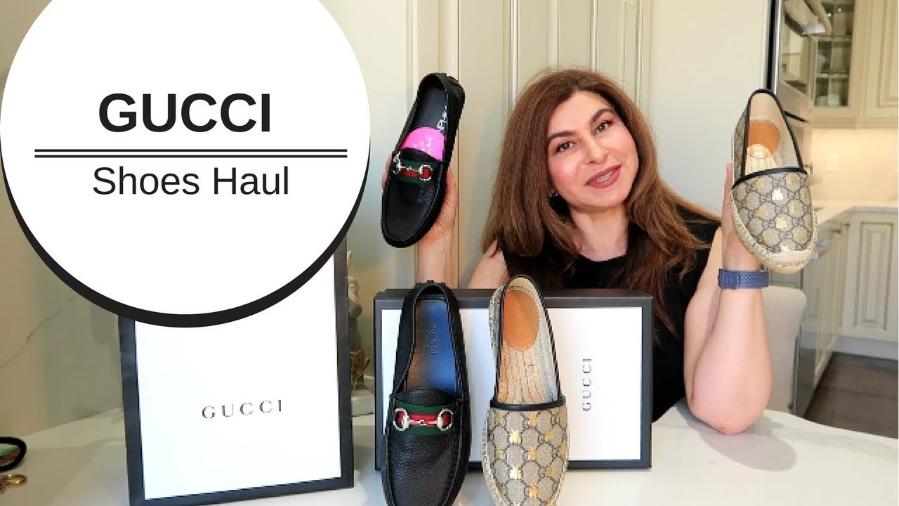 Gucci Shoes Haul| Gucci Espadrilles 