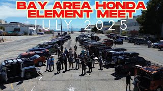 Honda Element meetup part1 Alemeda Ca  July 2025