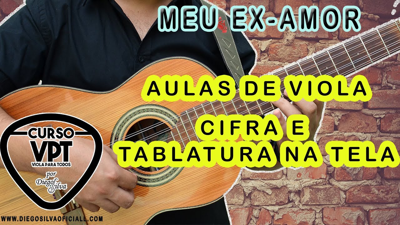 VÍDEO AULA: MEU EX AMOR (AMADO BATISTA) - SOLO DE VIOLA