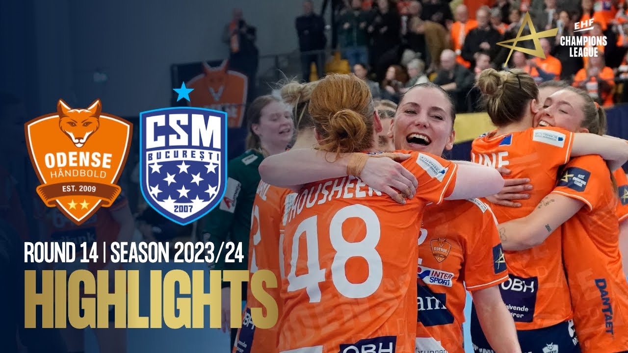 Odense Handbold vs CSM Bucuresti | Round 14 | EHF Champions League Women 2023/24