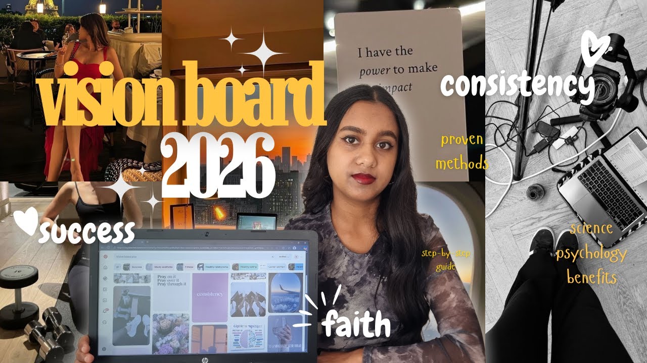 How to Make a Vision Board that ACTUALLY Works in 2026 (according to ...