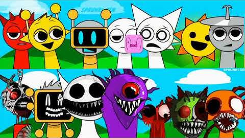 Sprunki WENDA Treatment VS Original Style VS Retake Style VS Pyramixed Style | MODS SWAP