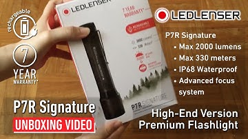 Ledlenser P7R Signature Series Flashlight Unboxing Video - LED Lenser Ledlenser Malaysia
