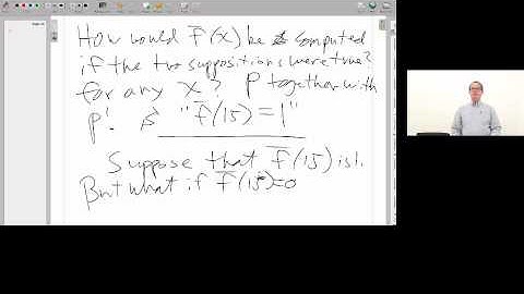 Second Lecture on Godel