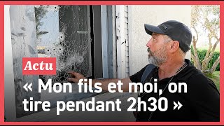 Le Hamas attaque sa maison en Israël : il affronte les assaillants pour protéger sa famille