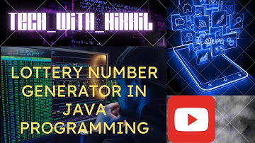 Lottery Number Generator Project in JAVA | java PROJECTS