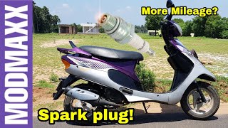 How To Change Spark Plug In Scooty Pep Diy Ep-4