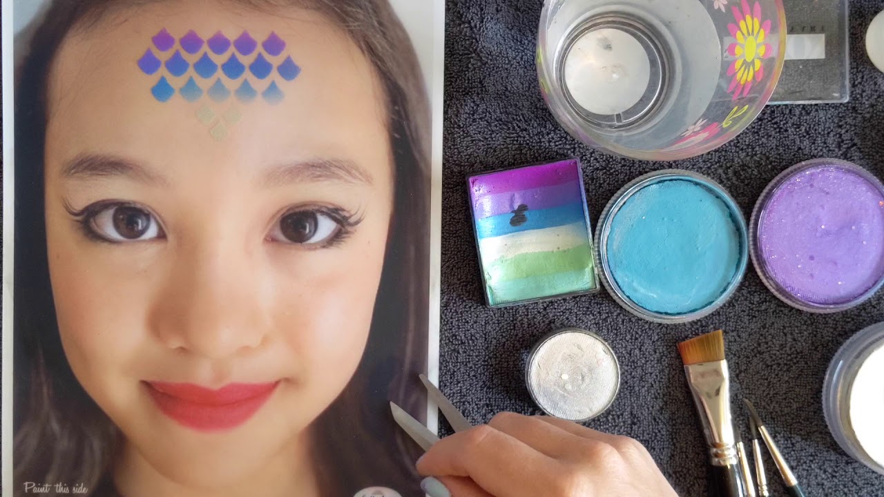 Face Painting with Jenine - Mermaid Time!