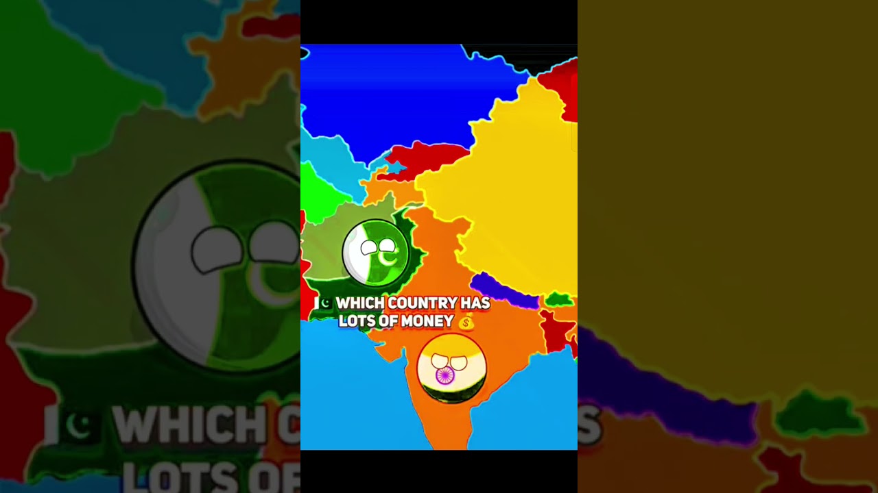 Pakistan Steal Money P1 🤑| Countryballs in Hindi 