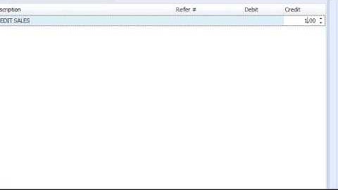 Flexigo Accounting System - Create New Journal Voucher