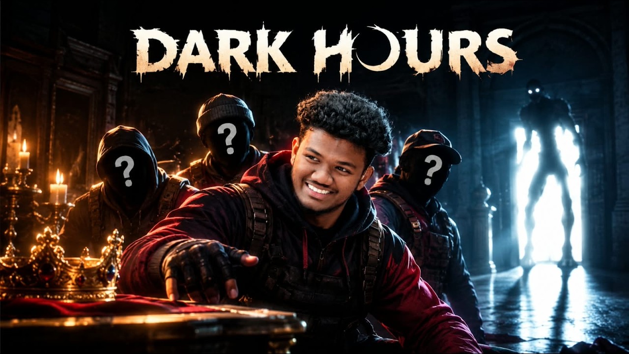 DARK HOURS 👻 | 4 Players Team Up! Scary & Funny Moments - YouTube