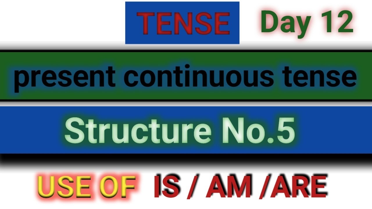 present continuous tense / interrogative sentence / use of is / am /are ...