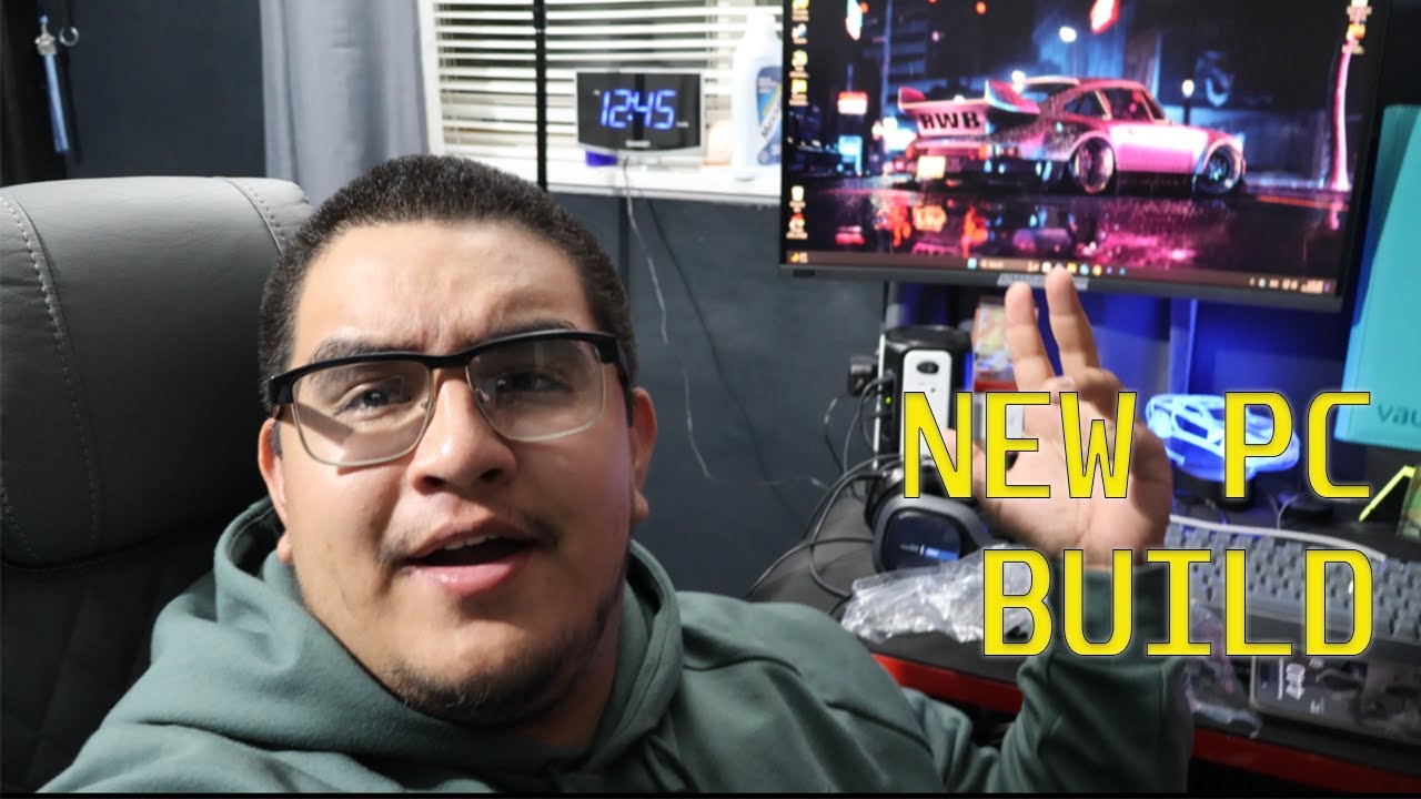 BUILDING MY NEW PC! A BREAK FROM THE GARAGE - YouTube