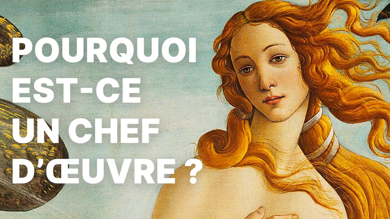 La Naissance de Vénus de Botticelli, expliquée. (Analyse)