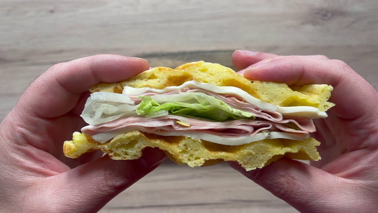 Waffle salati farciti - Forno e fornelli