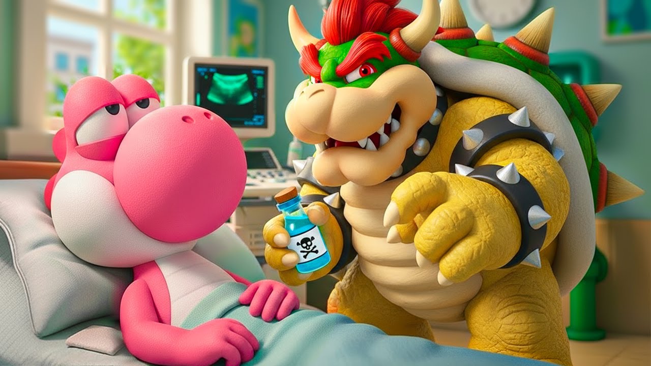 Bowser’s New Target… Pink Yoshi Is Captured!😨🍄Super Mario Odyssey Story