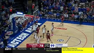 NBA Draft 2025: Mark Sears | Off Ball Screen Scoring | Coming to Left | Alabama 23-24