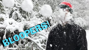 Snowball Throwing Bloopers (From "Winter Is Here" Video)