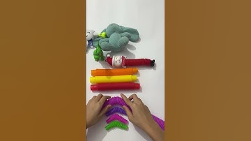 Color Robots Pop Sound ASMR Creating satisfying POP #asmrsounds #satisfying #relaxing #creative