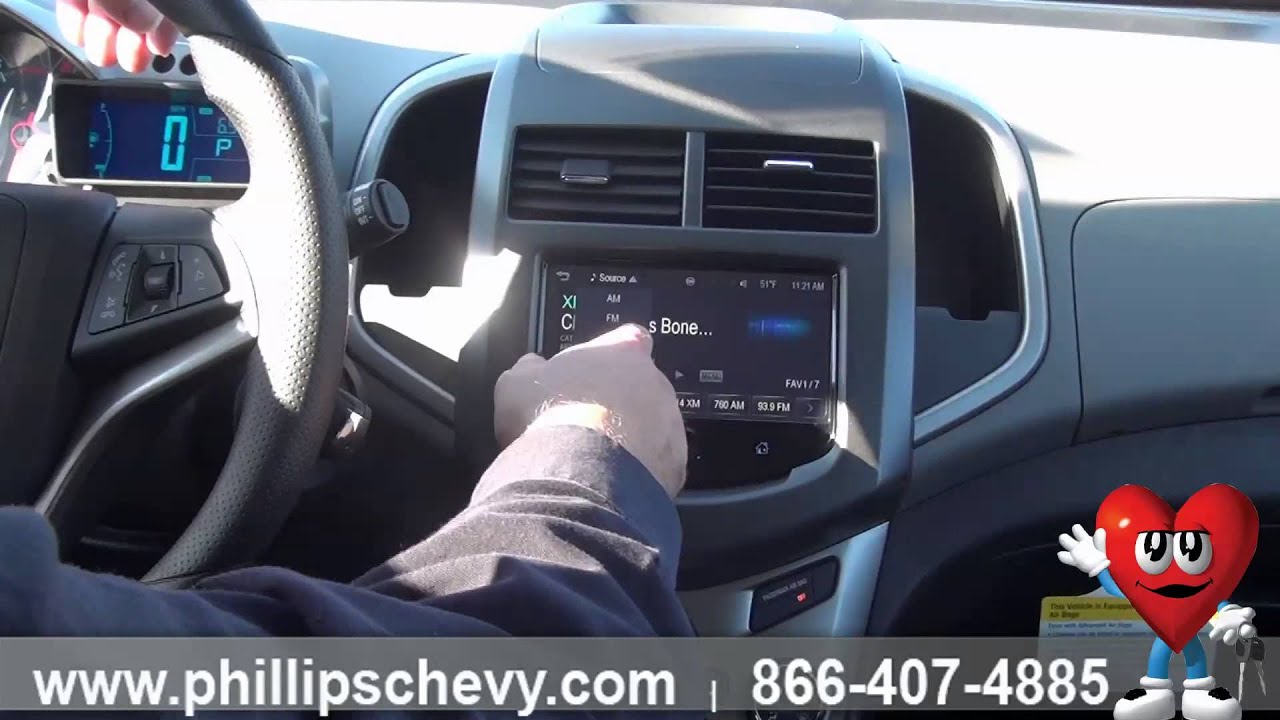 2015 Chevy Sonic Lt Hatchback Interior Features Phillips Chevrolet Chicago New Car Dealership