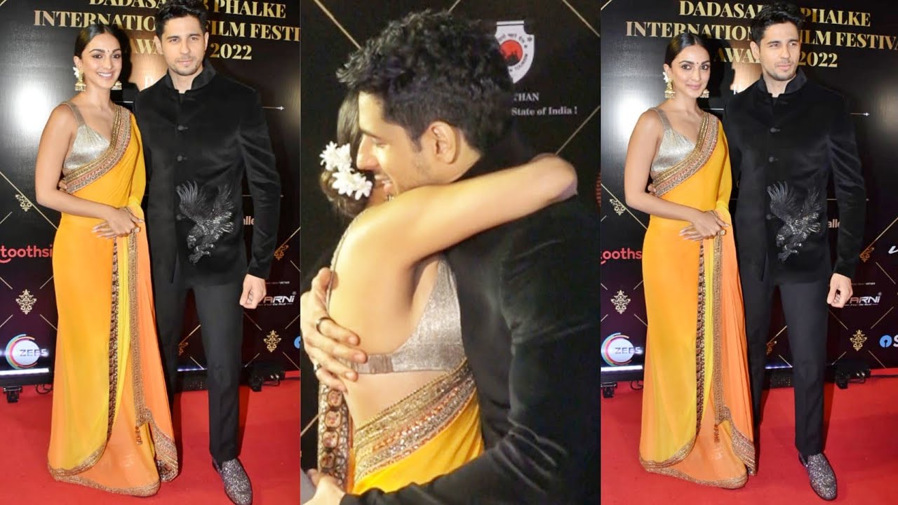 Kiara Advani & Siddharth Malhotra at Dadasaheb Phalke Awards 2022 😍🔥💕📷