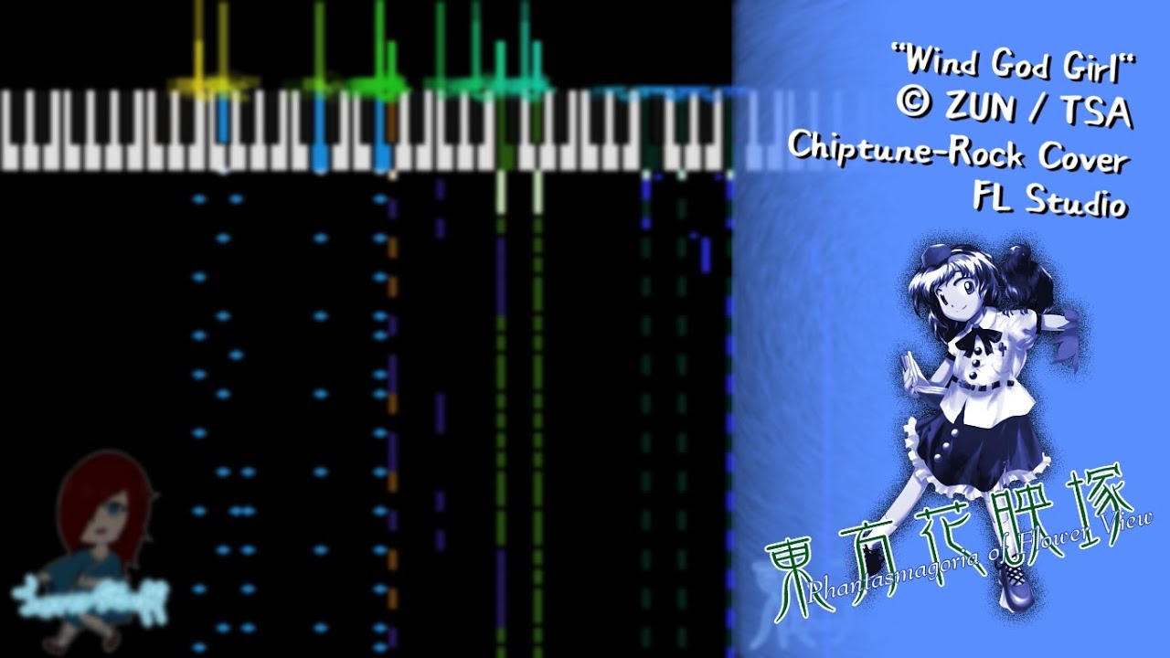 Touhou 9 ~ Phantasmagoria of Flower View: Wind God Girl (Chiptune Rock Cover)