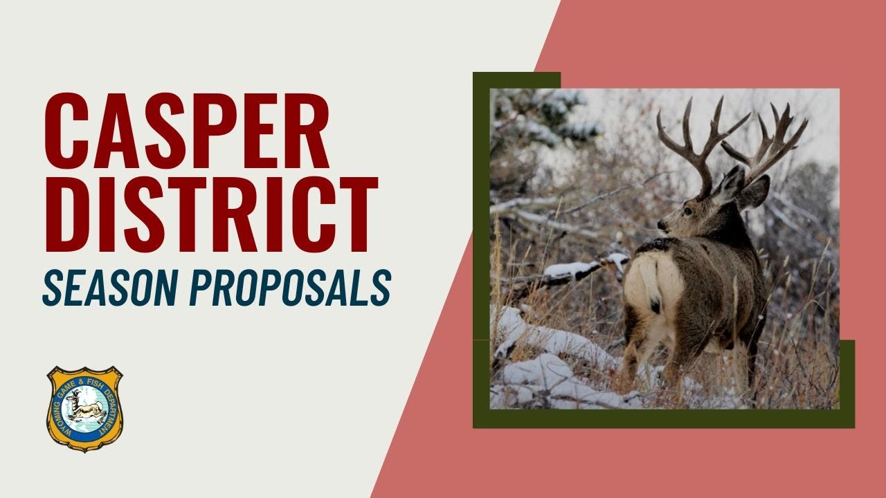 Casper - 2024 Proposed Hunting Seasons - YouTube