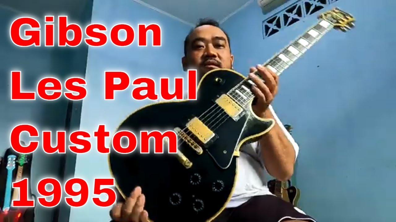 Gibson Les Paul Custom 1995 Black Beauty - YouTube