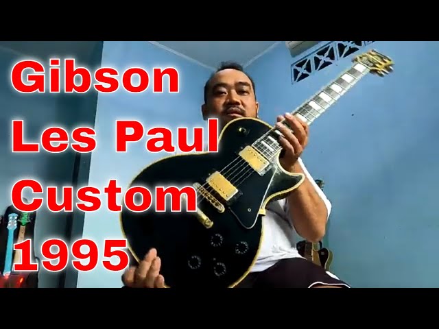 Gibson Les Paul Custom 1995 Black Beauty - YouTube