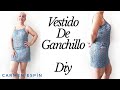 Vestido de GANCHILLO O CROCHET (salida de playa): diy