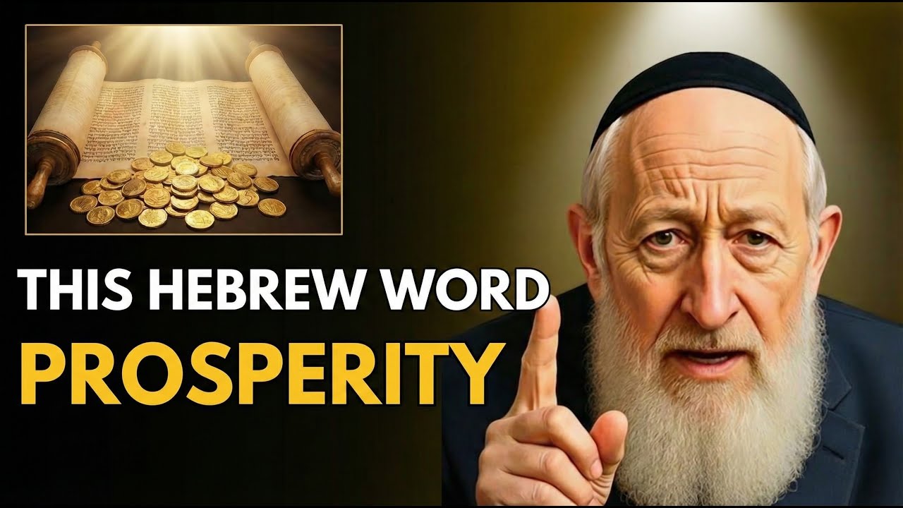 This Hebrew Word Shapes Your Level of Prosperity — Billionaire Rabbi
