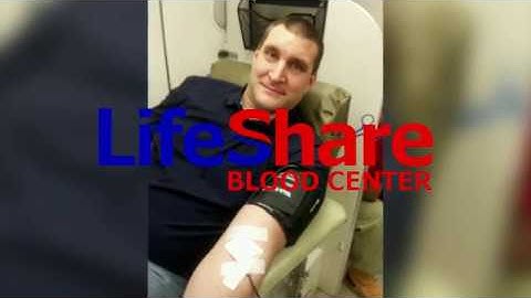 Helen Inspires a New Blood Donor