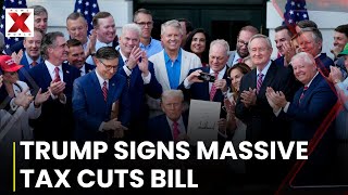 US President Donald Trump Signs Massive Tax and Spending Cuts Bill | NewsX World