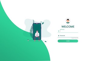 Cool Responsive Login Form (Page) with Floating Labels (HTML & CSS & JavaScript)