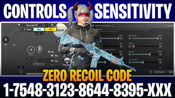 NEW UPDATE 4.0 🔥 BEST SENSITIVITY CODE + CONTROL SETTINGS BGMI/PUBG MOBILE