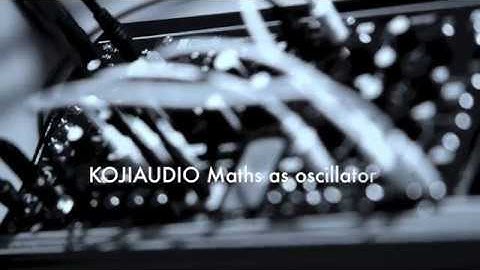 Make Noise MATHS as an oscillator