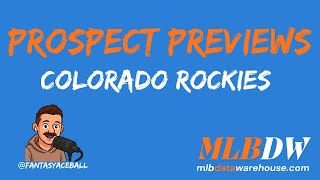 The Prospect Warehouse: 2026 Colorado Rockies