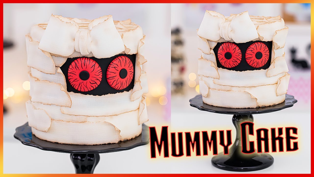 Halloween - Mummy Cake Tutorial - Tan Dulce