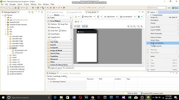 Tampilan Layout Sederhana dari Android(Eclipse)