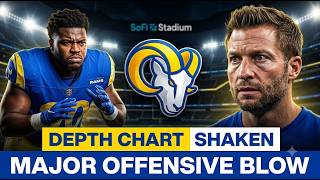 5 Minutes Ago :MAJOR OFFENSIVE BLOW: RAMS' DEPTH CHART SHAKEN
