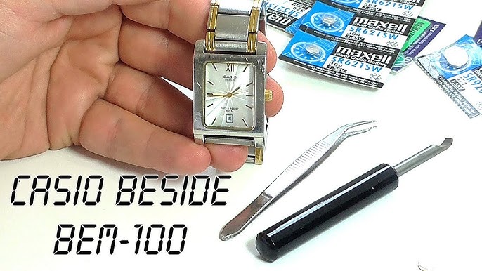 Casio Beside BEM-100D-7AVEF - YouTube