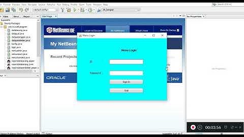 Demo Aplikasi Pembayaran dan Pendataan Bengkel Motor Berbasis Java Netbeans