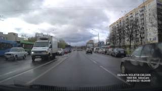 Видео Нелепое ДТП, г. Могилев, пр-т Шмидта, возле МГУПа от Павел Картошкин, проспект Шмидта, Могилёв, Белоруссия